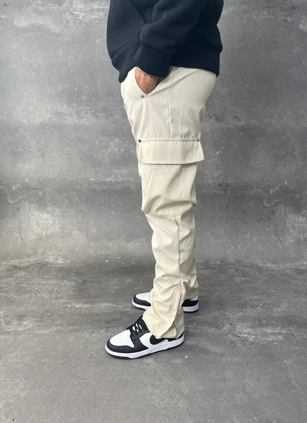 Beige Zip Cargo